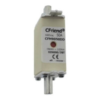 CFM9050DD FUSE 50A 690V NH000 BLADE WITH IND - 1