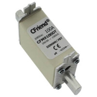 CFM9100DT FUSE 100A 690V NH000 BLADE - 1