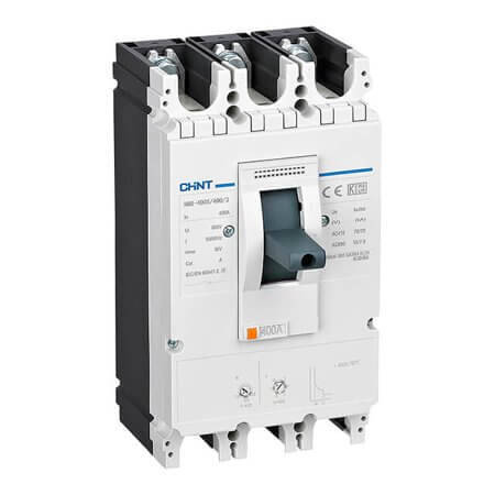 CHINT-149726 KOMPAKT ŞALTER NM8-400S 3 KUTUPLU 400A 70KA TERMİK - 1