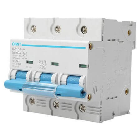 CHINT-158095 OTOMATİK SİGORTA DZ158 SERİSİ/3 KUTUPLU 10KA/C TİP - 1