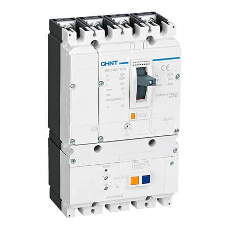 CHINT-169234 KOMPAKT ŞALTER NM8L-125S 4P 50A 50KA KAÇAK AKIM KO - 1