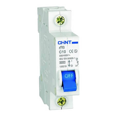 CHINT-186419 OTOMATİK SİGORTA EB SERİSİ/1 KUTUPLU 4,5KA/C TİPİ - 1