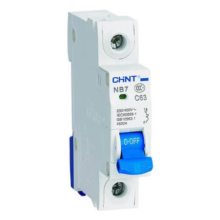 CHINT-192169 OTOMATİK SİGORTA NB7 SERİSİ/1 KUTUPLU 6KA/B TİPİ 3 - 1