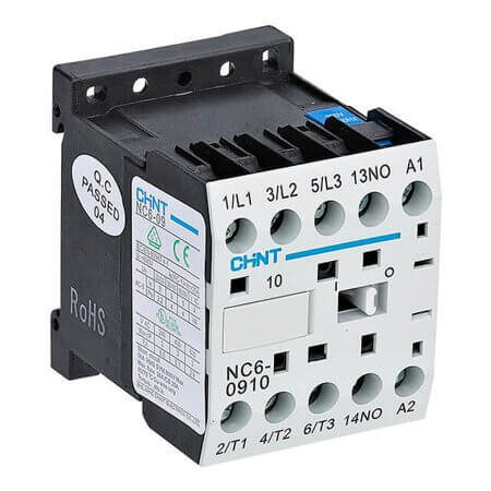 CHINT-247469 MİNİ KONTAKTÖR 3 KUTUPLU 220 V AC NC6-0901M,4W,1NK - 1