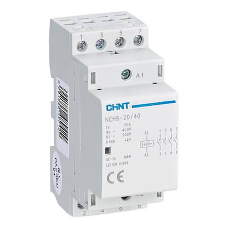 CHINT-256085 TESİSAT KONTAKTÖRÜ NCH8 SERİSİ BİNA İÇİ AYDINLATMA - 1
