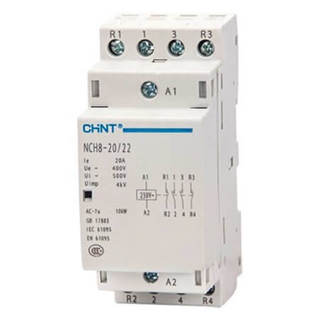 CHINT-256091 TESİSAT KONTAKTÖRÜ NCH8 SERİSİ BİNA İÇİ AYDINLATMA - 1