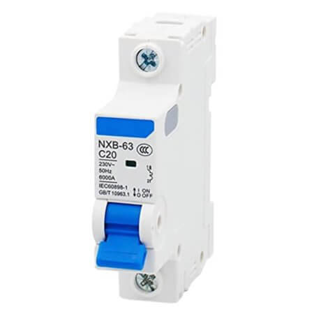 CHINT-814011 OTOMATİK SİGORTA NXB SERİSİ/1 KUTUPLU 6KA/C TİPİ 4 - 1