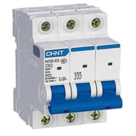 CHINT-814198 OTOMATİK SİGORTA NXB SERİSİ/3 KUTUPLU 6KA/B TİPİ 2 - 1