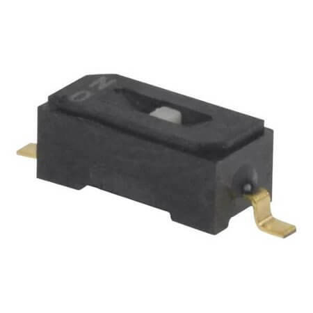 CHS-01TB1 SWITCH DIP 1 Pos. SPST 100mA 6VDC SMT V/T - 1