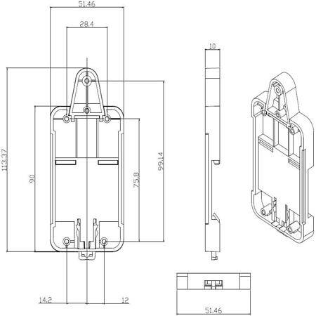CJMCU-531 VL53L1X Laser Ranging Flight Time Sensor Module Distance 400cm Measurement Extension Board  - 4