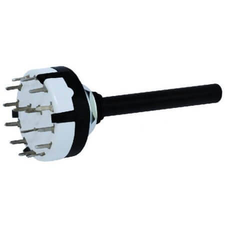 CK1051 SWITCH ROTARY 3X4 PCB BBM LORLIN - 1