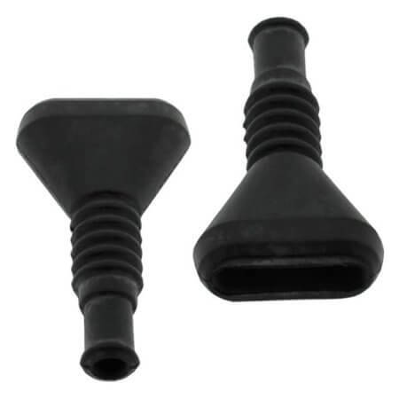 CKK-5-003 WIRE HARNESS RUBBER BOOT BLACK - 1
