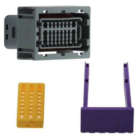CKK724G-1.5-2.5-21B CONNECTOR 24PIN FEMALE GRAY PCB TO WIRE - 1