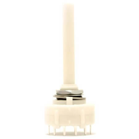 CKS1026 SWITCH ROTARY 3P4T 4 POS. 30° BBM SOLDER IP66/67 - 1