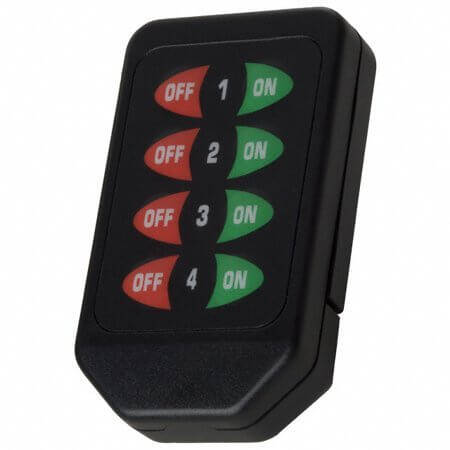 CMD-HHCP-433-MD XMITTER HANDHELD 433MHZ 8 BUTTON - 1