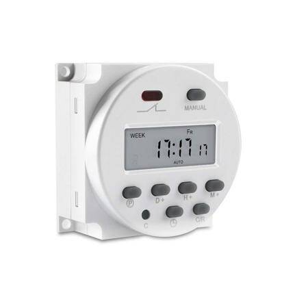 CN101A 220V LCD Digital Timer Programmable Time Switch inside Battery - 1