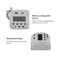 CN101A 24V LCD Digital Timer Programmable Time Switch inside Battery - 4