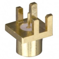CONMCX003.031 CONN MCX RCPT STR 50OHM EDGE MNT - 1