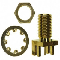 CONMCX003.062-L CONN MCX RCPT STR 50OHM EDGE MNT - 1