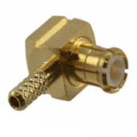 CONMCX012-R178 CONN MCX PLUG R/A 50 OHM SOLDER - 1