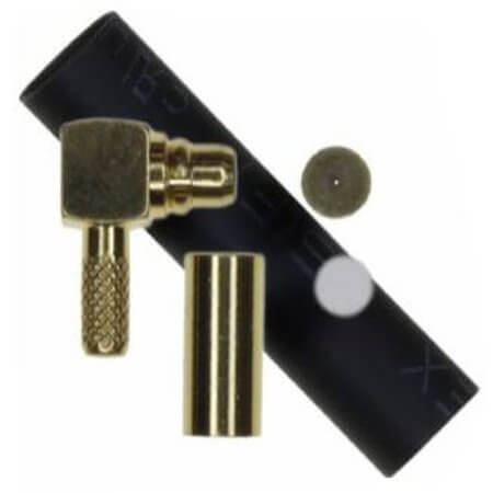 CONMMCX012-R178 CONN MMCX PLUG R/A 50 OHM SOLDER - 1