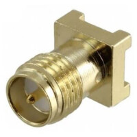 CONREVSMA001-SMD-G CONN RP-SMA RCPT STR 50 OHM SMD - 1