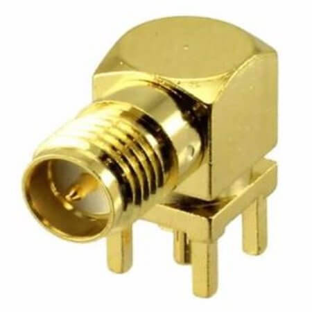 CONREVSMA002-G CONN RP-SMA RCPT R/A 50 OHM PCB - 1