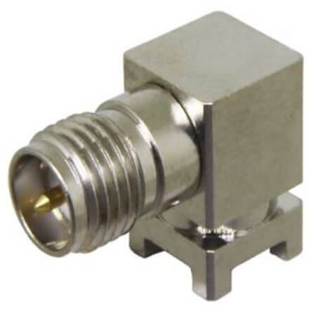CONREVSMA002-SMD CONN RP-SMA RCPT R/A 50 OHM SMD - 1
