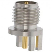 CONREVSMA003.031 CONN RPSMA RCPT STR 50OHM EDGEMT - 1
