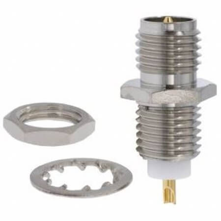CONREVSMA004 CONN RPSMA RCPT STR 50OHM SOLDER - 1