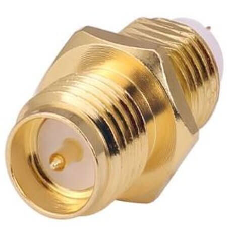 CONREVSMA004-G CONN RPSMA RCPT STR 50OHM SOLDER - 1