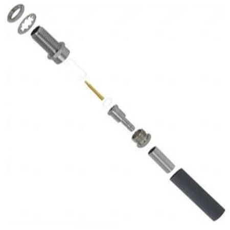 CONREVSMA005 CONN RPSMA RCPT STR 50OHM SOLDER - 1