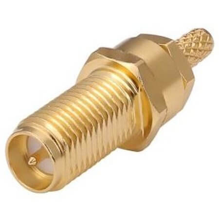 CONREVSMA005-G CONN RPSMA RCPT STR 50OHM SOLDER - 1