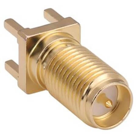 CONREVSMA008-G CONN RP-SMA RCPT STR 50 OHM PCB - 1