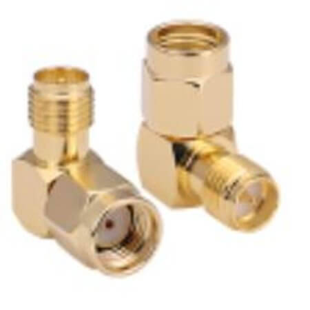 CONREVSMA010-G CONN ADAPT PLUG-JACK RP SMA - 1