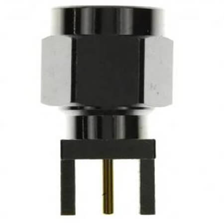 CONREVSMA013.031 CONN RPSMA PLG STR 50OHM EDGEMNT - 1