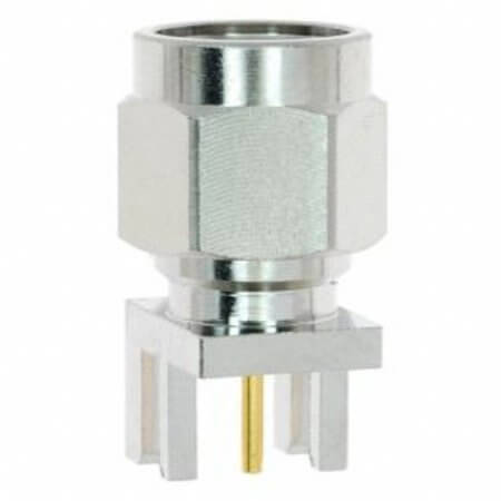 CONREVSMA013.062 CONN RPSMA PLG STR 50OHM EDGEMNT - 1