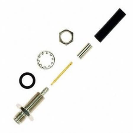 CONREVSMA015 CONN RPSMA RCPT STR 50OHM SOLDER - 1