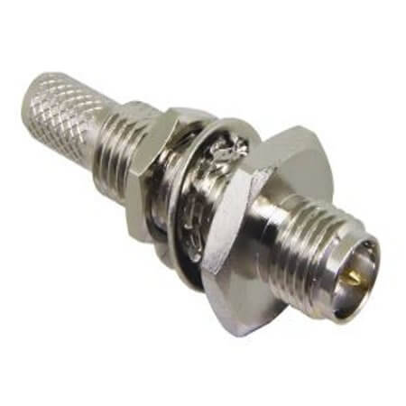 CONREVSMA015-R58 CONN RPSMA RCPT STR 50OHM SOLDER - 1