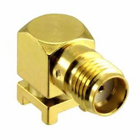 CONSMA002-SMD-G CONN SMA RCPT R/A 50 OHM SMD - 1