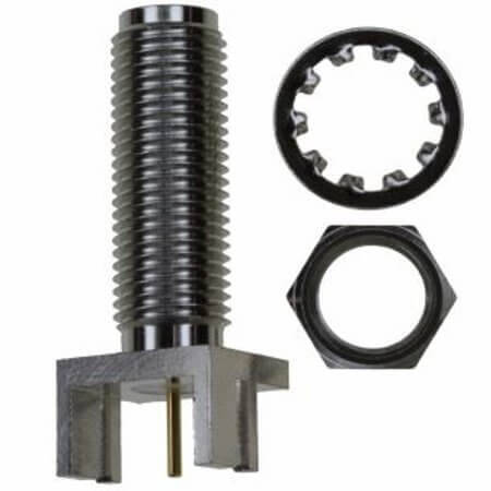 CONSMA003.031-L CONN SMA RCPT STR 50OHM EDGE MNT - 1