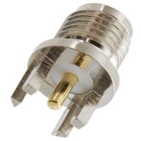 CONSMA003.062 CONN SMA RCPT STR 50OHM EDGE MNT - 1