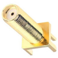 CONSMA003.062-L-G CONN SMA RCPT STR 50OHM EDGE MNT - 1