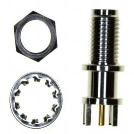 CONSMA006.062 CONN SMA RCPT STR 50OHM EDGE MNT - 1