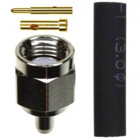 CONSMA007-R178 CONN SMA PLUG STR 50 OHM SOLDER - 1