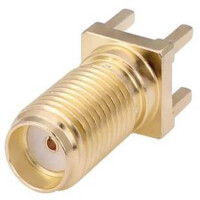 CONSMA008-G CONN SMA RCPT STR 50 OHM PCB - 1