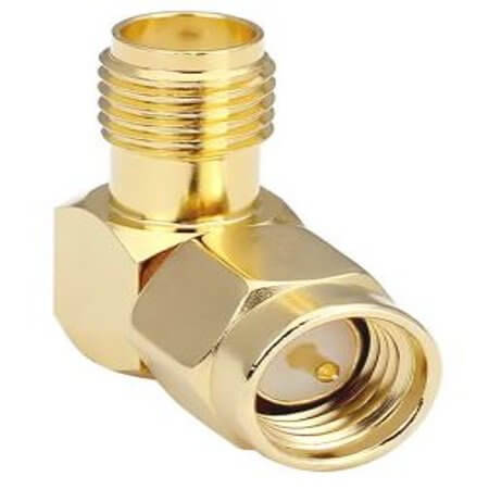 CONSMA010-G CONN ADAPT PLUG TO JACK SMA - 1
