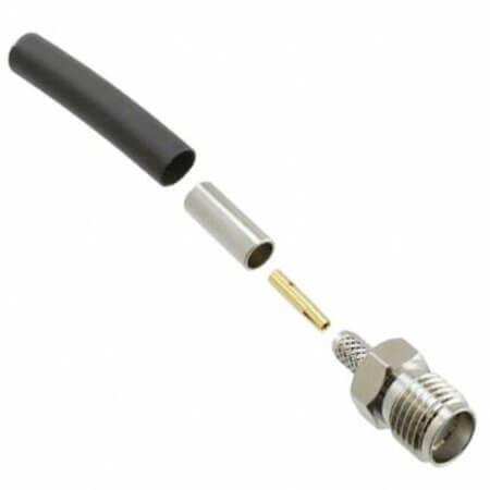 CONSMA011 CONN SMA RCPT STR 50 OHM SOLDER - 1