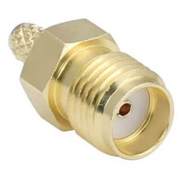 CONSMA011-G CONN SMA RCPT STR 50 OHM SOLDER - 1