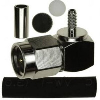 CONSMA012-R178 CONN SMA PLUG R/A 50 OHM SOLDER - 1